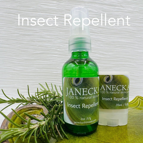 Janecka Natural Insect Repellent Spray And Stick – Organic Bug Protection | Made in USA Janecka Skincare 