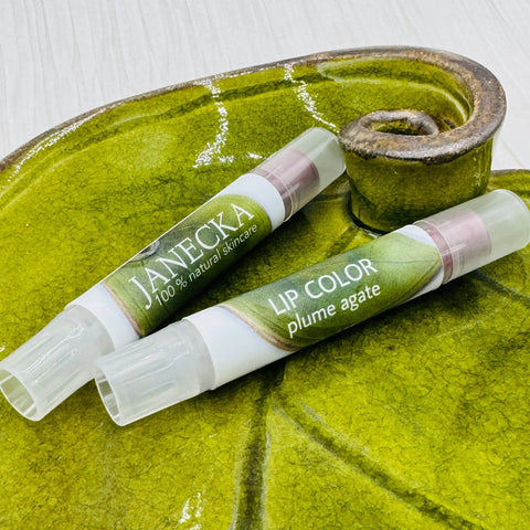 Janecka Natural Tinted Lip Balm – Organic Mineral Pigments | Made in USA Janecka Skincare 