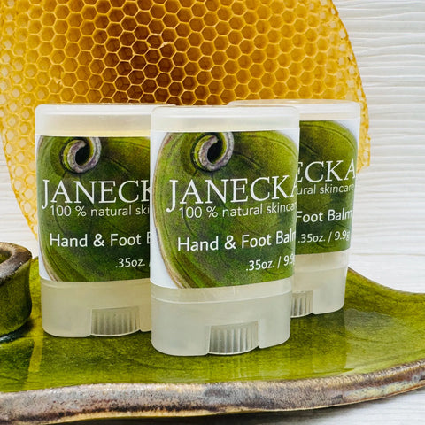 Janecka Organic Hand and Foot Balm – 2oz Natural Skin Relief | Made in USA Janecka Skincare 