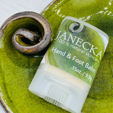 Janecka Organic Hand and Foot Balm – 2oz Natural Skin Relief | Made in USA Janecka Skincare 