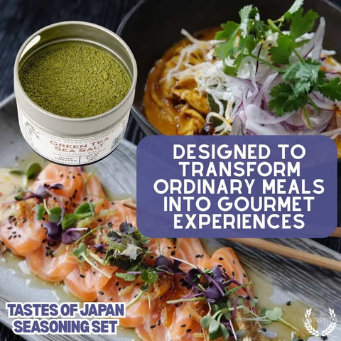 Japanese Seasoning Gift Set – Artisanal Spice Blends Six Pack | Handcrafted in USA Gustus Vitae  Collections & Gift Sets