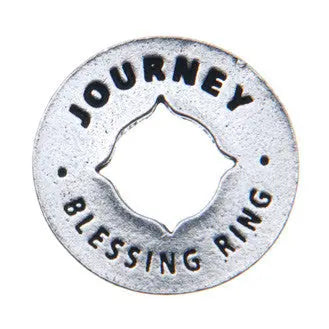Journey Blessing Ring Charm – Handcrafted Pewter Token for Inspirational Gifts | Made in USA Whitney Howard Designs  Blessing Ring
