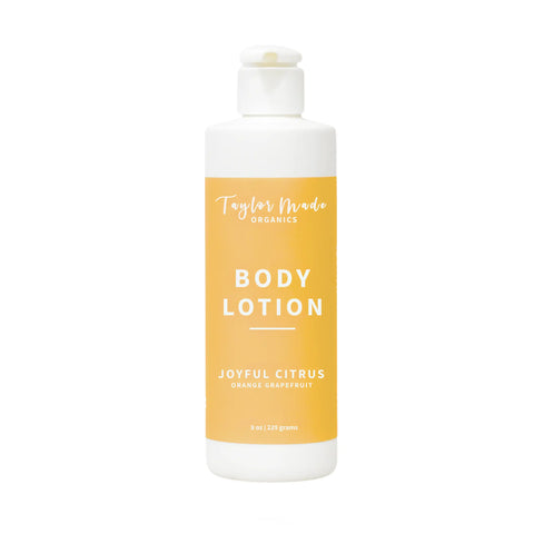 Joyful Citrus Organic Lotion Taylor Made Organics  lotion