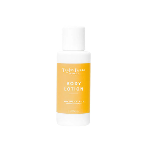 Joyful Citrus Organic Lotion Taylor Made Organics  lotion