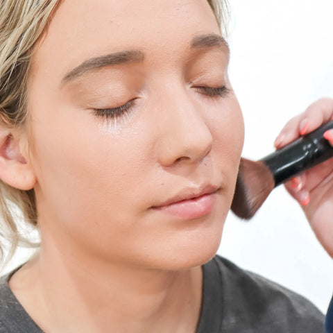 Jumbo Flat Top Brush | Made in the USA Taylor Made Organics  makeup tools