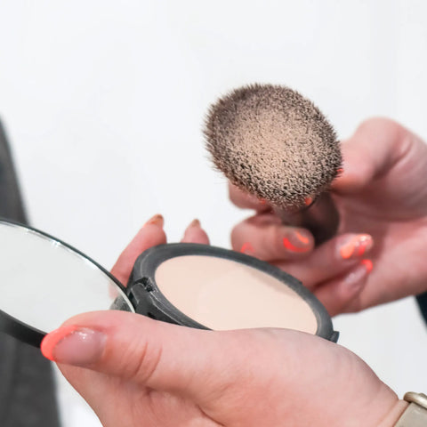 Jumbo Flat Top Makeup Brush – Vegan Cruelty-Free Cosmetic Tool | Handcrafted In USA For Flawless Powder Application Taylor Made Organics  makeup tools