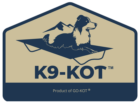 K9-KOT™ Dog Cot W/ Carrying Bag GO-KOT®  Camping Gear