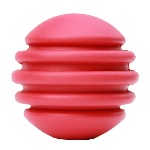 USA-K9 Durable Rubber Chew Ball – Tough Dog Toy for Power Chewers | Made in USA SodaPup  Rubber Dog Toys