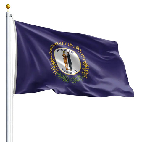 Kentucky State Flag 3x5 Ft – Durable UV-Resistant Outdoor Nylon | Made in USA by Freedom Flag & Pole Freedom Flag and Pole 