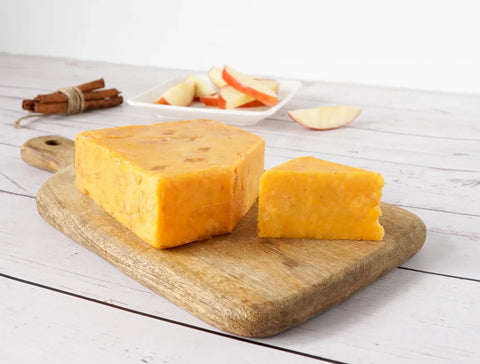 Cinnamon Apple Cheddar Vern's Cheese  Cheese