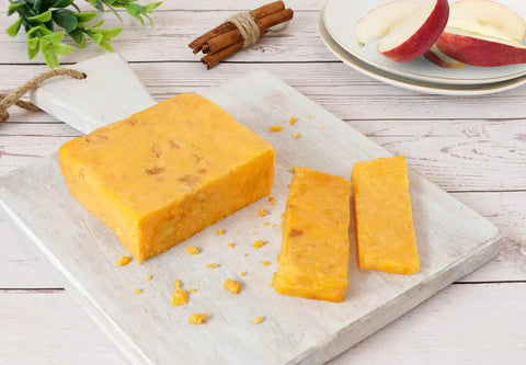 Cinnamon Apple Cheddar Vern's Cheese  Cheese