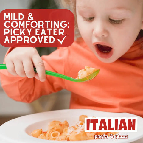 Kid's Italian Pasta And Pizza Seasoning 4.8 Oz – Kid Friendly Blend | Made In USA Gustus Vitae  Gourmet Seasonings