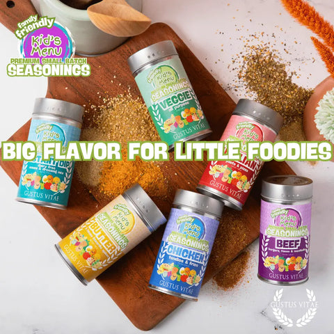 Kid’s Menu Instant Dip Mix – Dairy-Free Sauce 6.2 Oz | Made in USA Gustus Vitae  Gourmet Seasonings