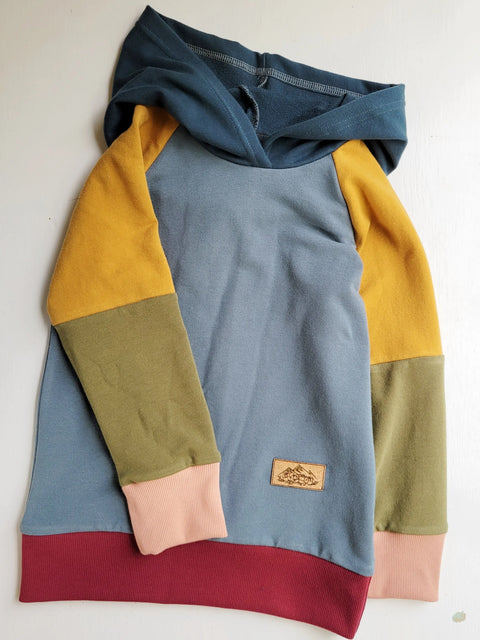 Kids Mid-Weight French Terry Hoodie – Durable Comfort with Ribbed Cuffs | Made in USA Apparel Adventure Clothes Company  Kids Hoodie