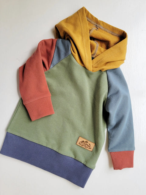 Kids Mid-Weight French Terry Hoodie – Durable Comfort with Ribbed Cuffs | Made in USA Apparel Adventure Clothes Company  Kids Hoodie