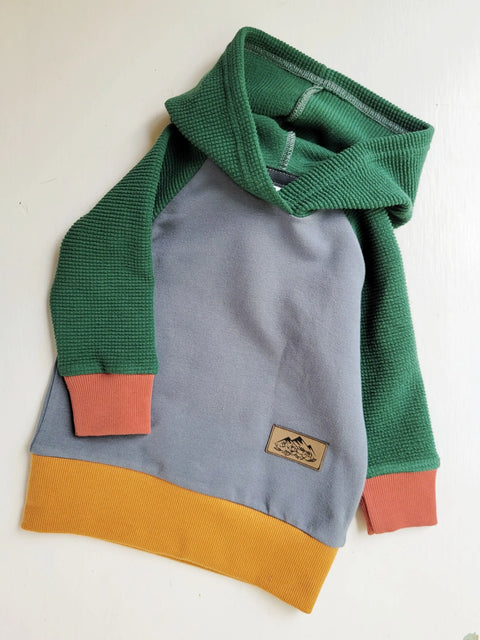Kids Mid-Weight French Terry Hoodie – Durable Comfort with Ribbed Cuffs | Made in USA Apparel Adventure Clothes Company  Kids Hoodie