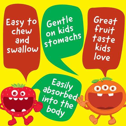Kids Multivitamin Chewables 120 Count – Complete Body Health Supplement for Children | Made in USA VitaWorks  Chewable