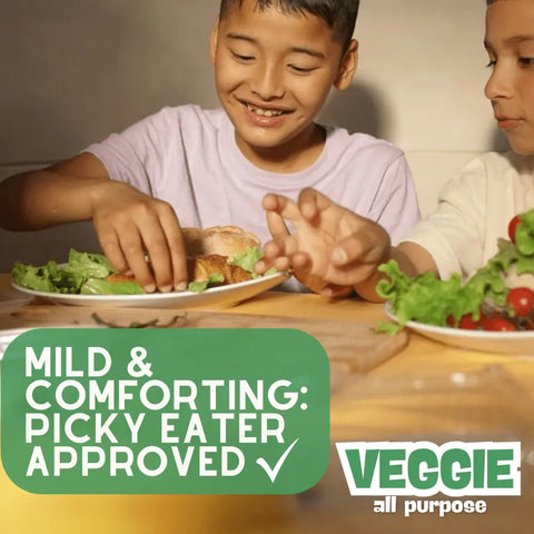 Kids Veggie All Purpose Seasoning 5 oz – Mild Flavor | Made in USA Gustus Vitae  Gourmet Seasonings