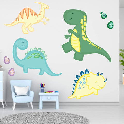 Kids Wall Decal – Colorful Emergency Vehicles Design | Made in USA Chatelet Manufacturing 