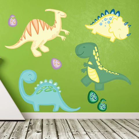 Kids Wall Decal – Colorful Emergency Vehicles Design | Made in USA Chatelet Manufacturing 