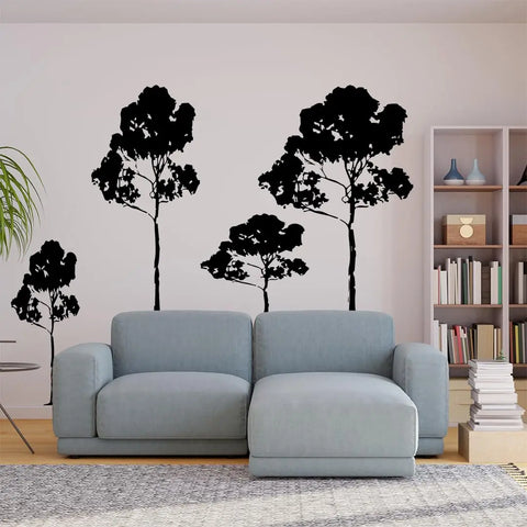 Kids Wall Decals Black Tree Design – Small Size | Made in USA Chatelet Manufacturing 