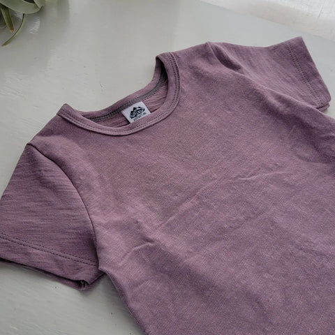 Kids' Breathable Organic Cotton Slub T-Shirt – Soft Lightweight Crew Neck | Made in USA Adventure Clothes Company  Baby and Toddler