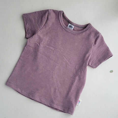 Kids' Breathable Organic Cotton Slub T-Shirt – Soft Lightweight Crew Neck | Made in USA Adventure Clothes Company  Baby and Toddler