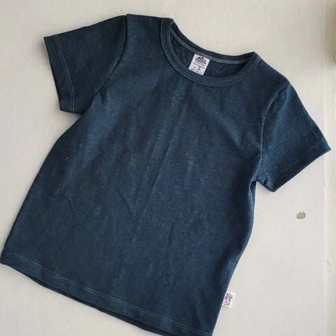 Kids' Breathable Organic Cotton Slub T-Shirt – Soft Lightweight Crew Neck | Made in USA Adventure Clothes Company  Baby and Toddler