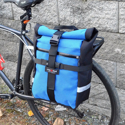 Kings Peak Waterproof Bicycle Pannier 16L – Durable Nylon | Made in USA Lone Peak Packs 
