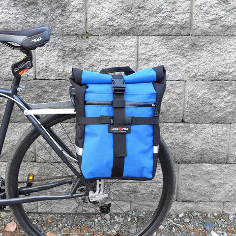 Kings Peak Waterproof Bicycle Pannier 16L – Durable Nylon | Made in USA Lone Peak Packs 