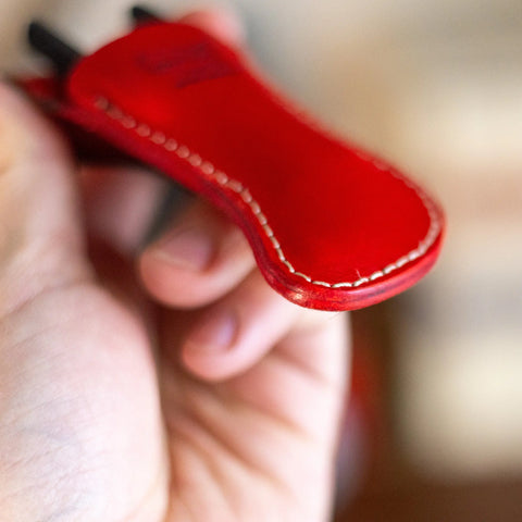 Knipex 4 Inch Plier Red LTD Edition Leather Belt Holster Case KC Laser Co 