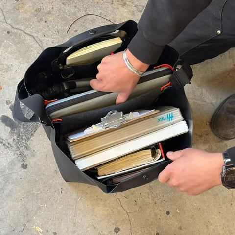 Laptop Insert Organizer – 14 Inch Padded Polyester Felt Protector for BoxVan Tote | Made in USA eqpd  New