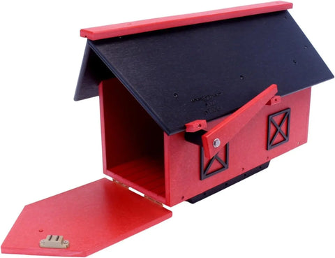Large Amish-Made Barn Style Mailbox Poly Lumber – Weatherproof & UV Resistant | Made in USA Amish Toy Box  Mailbox