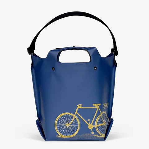 LastBag Bicycle Tote 17L – Durable Waterproof Industrial Vinyl Reusable Bag | Made in USA Twisp WA eqpd  LastBags