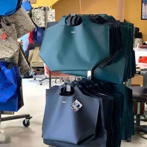 LastBag Hand Tote – Waterproof Durable Vinyl Everyday Bag | Made in USA eqpd  LastBags