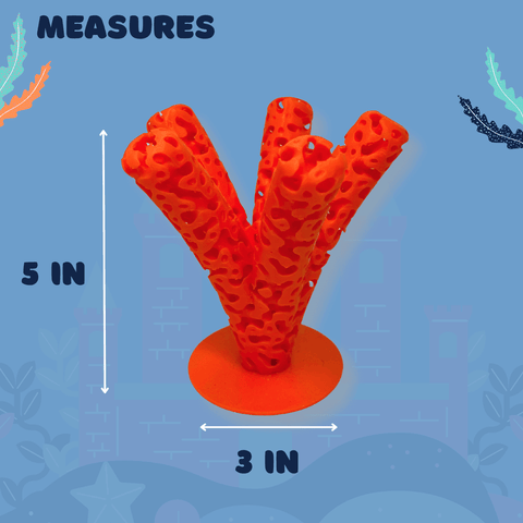 Reef Shape Lattice Coral Frag Stand With 5 Mounts – Vibrant Reef Aquarium Display | Made in USA Chatelet Manufacturing 
