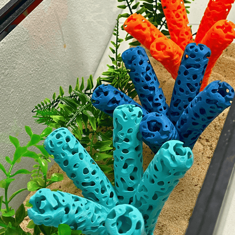 Reef Shape Lattice Coral Frag Stand With 5 Mounts – Vibrant Reef Aquarium Display | Made in USA Chatelet Manufacturing 