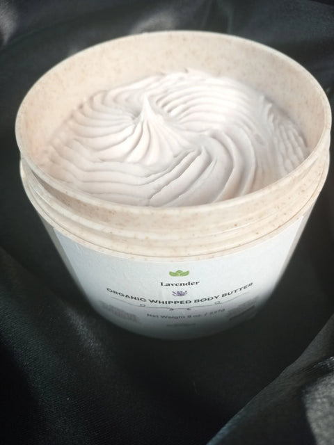 Lavender Organic Whipped Body Butter 8 oz – Natural Skincare | Handcrafted in USA Forev'Herbs  Organic Whipped Body Butter