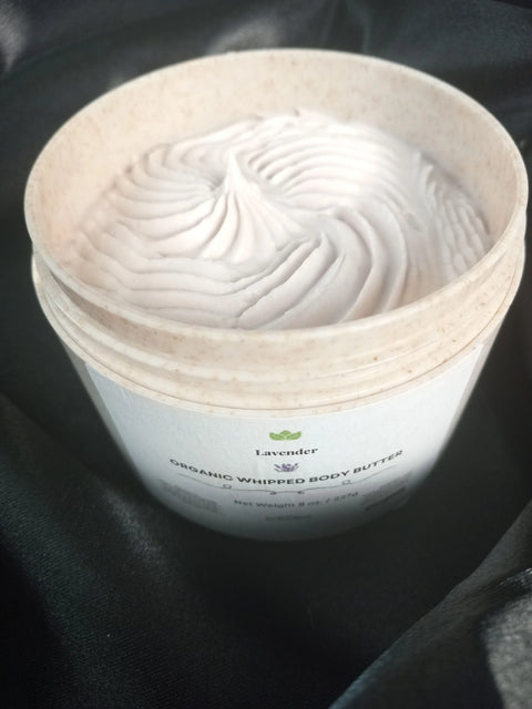 Lavender Organic Whipped Body Butter Forev'Herbs  Organic Whipped Body Butter