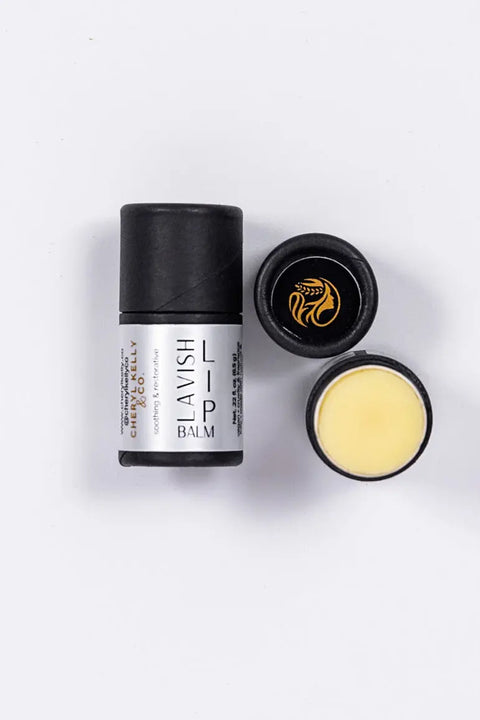 Lavish Lip Balm – Natural Vegan Lip Care with Baobab and Black Seed Oil | Made in USA Cheryl Kelly & Co  Lip Balm