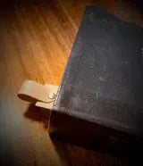 Leather Book Nerd Bookmark – 1.25 x 8.5 Inch Riveted Design | Made in USA Suede Kloth 