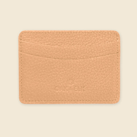 Leather Cardholder Wallet 5 Slots – Minimalist Design | Made in USA CASUPO  Slim Card Holder