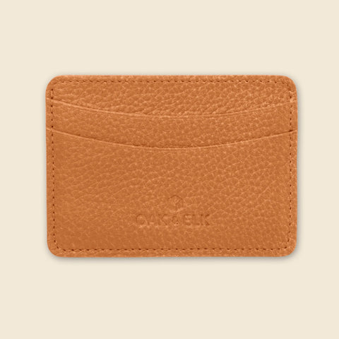 Leather Cardholder Wallet 5 Slots – Minimalist Design | Made in USA CASUPO  Slim Card Holder