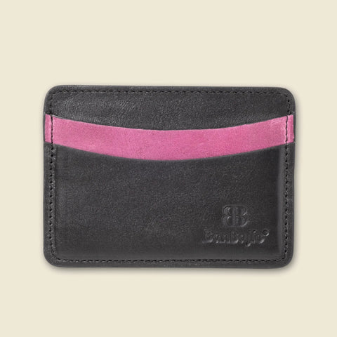 Leather Cardholder Wallet 5 Slots – Minimalist Design | Made in USA CASUPO  Slim Card Holder
