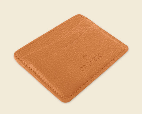 Leather Cardholder Wallet 5 Slots – Minimalist Design | Made in USA CASUPO  Slim Card Holder