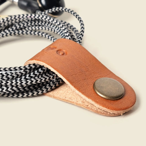 Leather Cord Keeper 4 Inch – Sustainable Cable Organizer | Made in USA CASUPO  Small Leather Goods