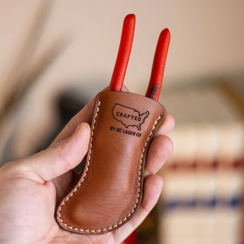 Leather Tool Sheath for Knipex Pliers 8701150 – Durable Veg-Tanned Cover | Made in USA KC Laser Co 