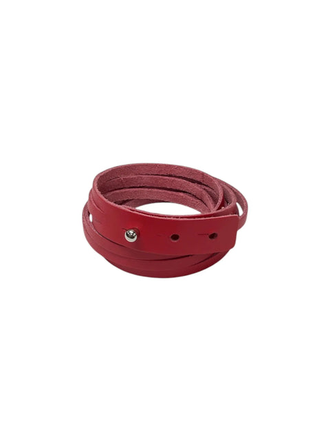 Leather Wrap Bracelet | Red - Black or Brown |Stylish and Versatile Michelle Marie Boutique  Bracelets