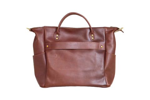 Legacy Voyager Leather Travel Bag – Spacious Business Tote | Made in USA Urban Southern  Totes