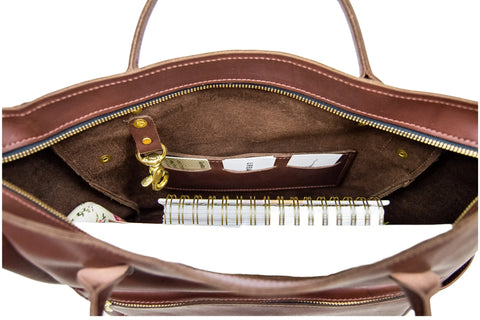 Legacy Voyager Leather Travel Bag – Spacious Business Tote | Made in USA Urban Southern  Totes